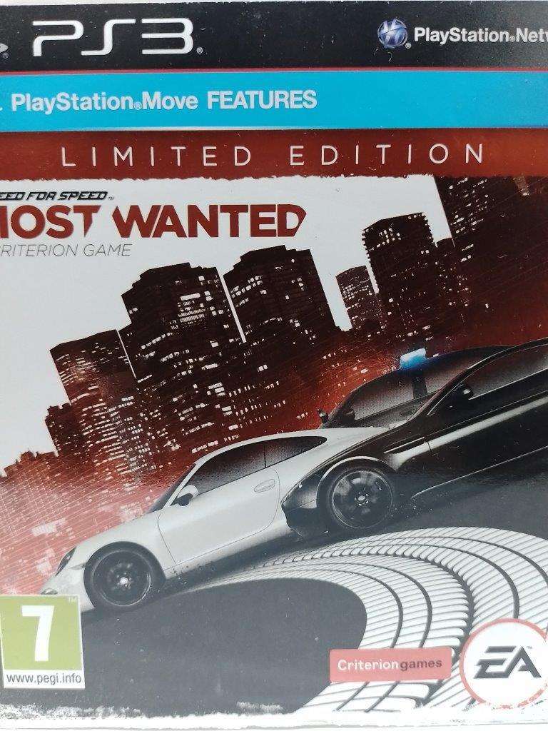 PS3 - Need For Speed Most Wanted Limited Edition