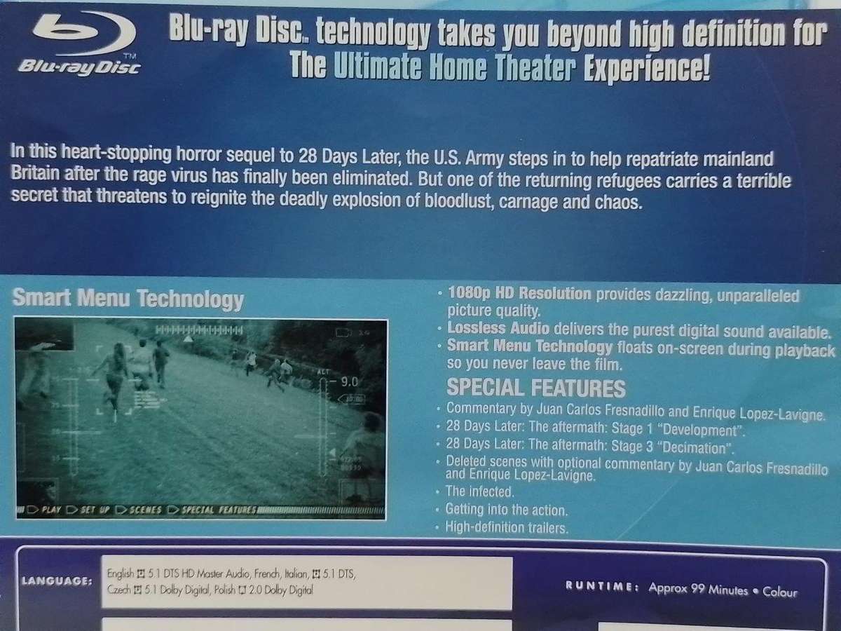 Blu-ray - 28 Weeks Later