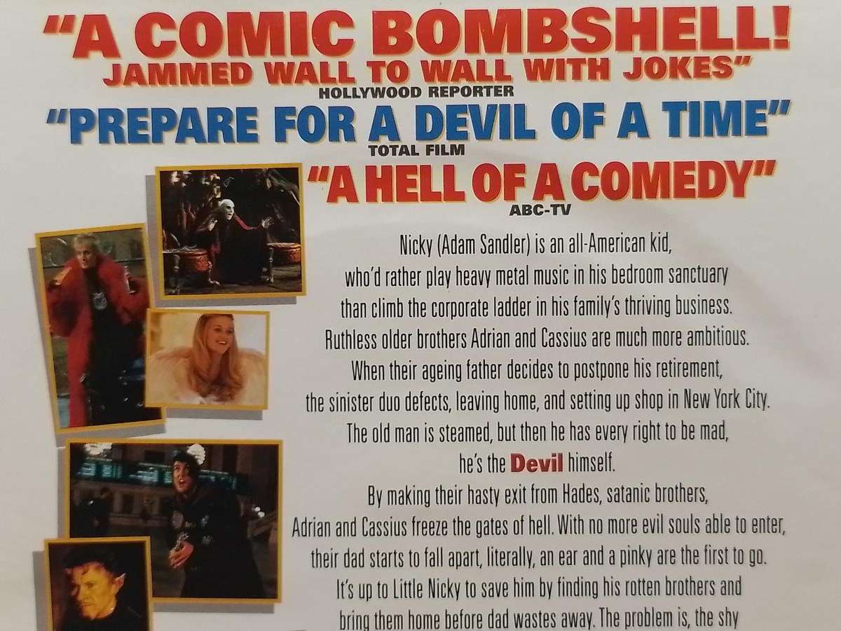 DVD - Adam Sandler Little Nicky