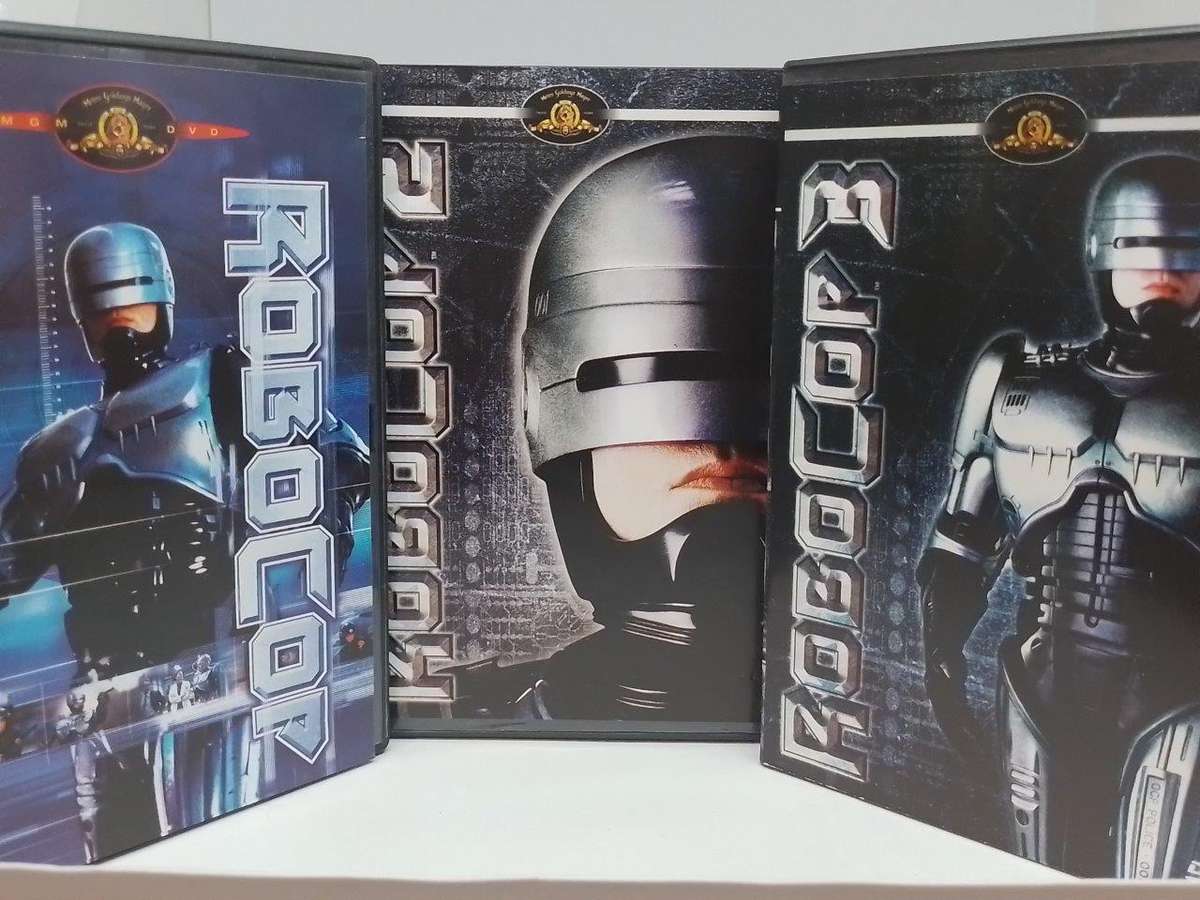 DVD - Robocop Trilogy 1,2,3