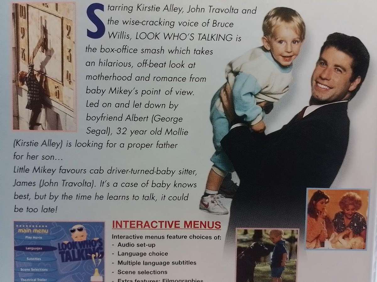 DVD - Look Who's Talking - Travolta Alley