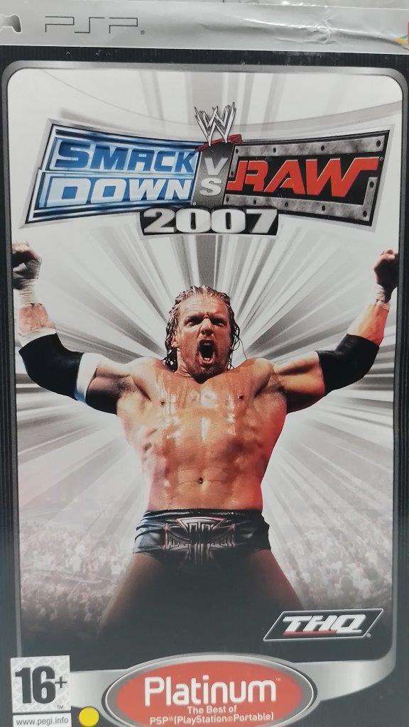 PSP - WWE SmackDown Vs Raw 2007 - Platinum