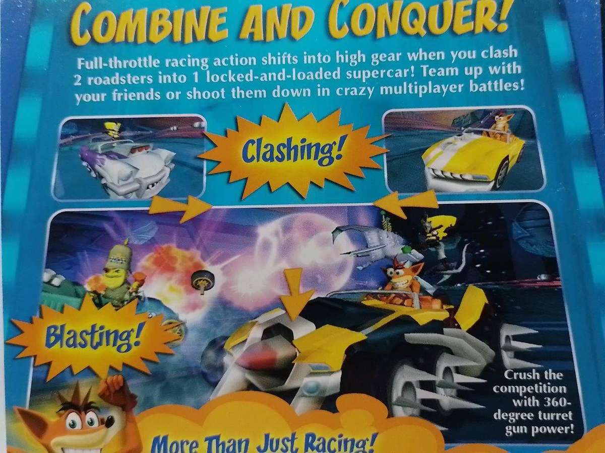 PS2 - Crash Tag Team Racing