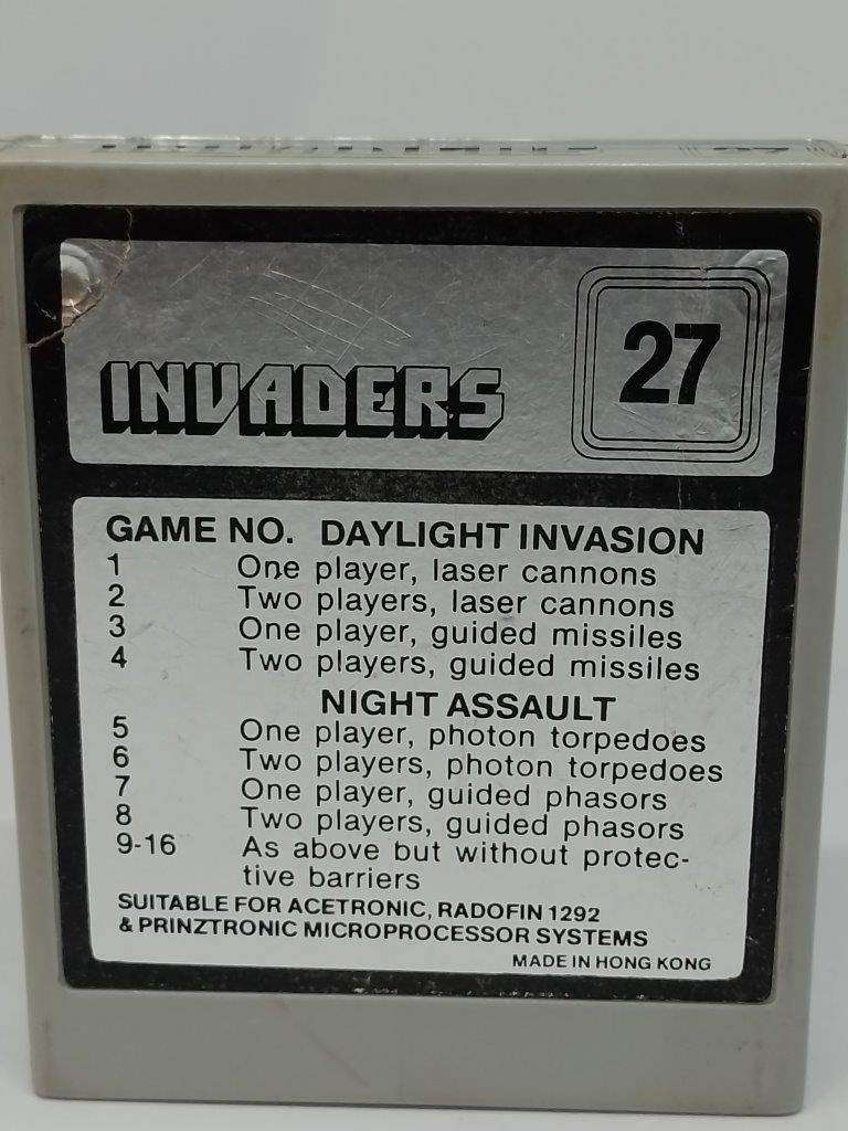 Radofin Invaders Cartridge