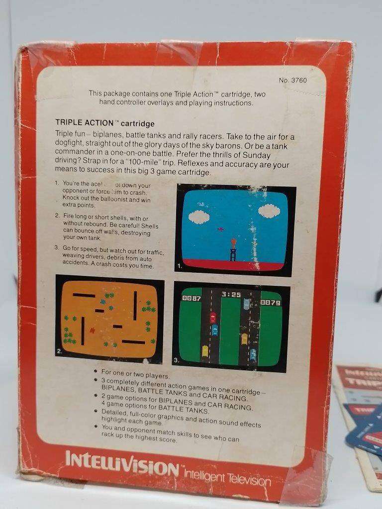 Intellivision - Tripple Action