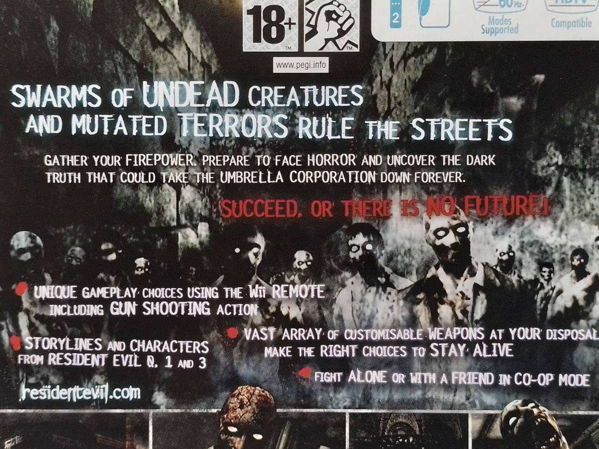 Wii - Resident Evil The Umbrella Chronicles