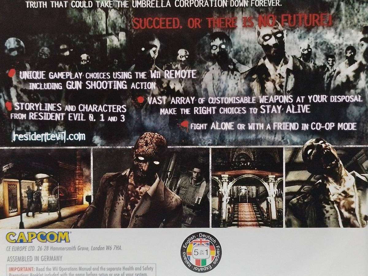 Wii - Resident Evil The Umbrella Chronicles