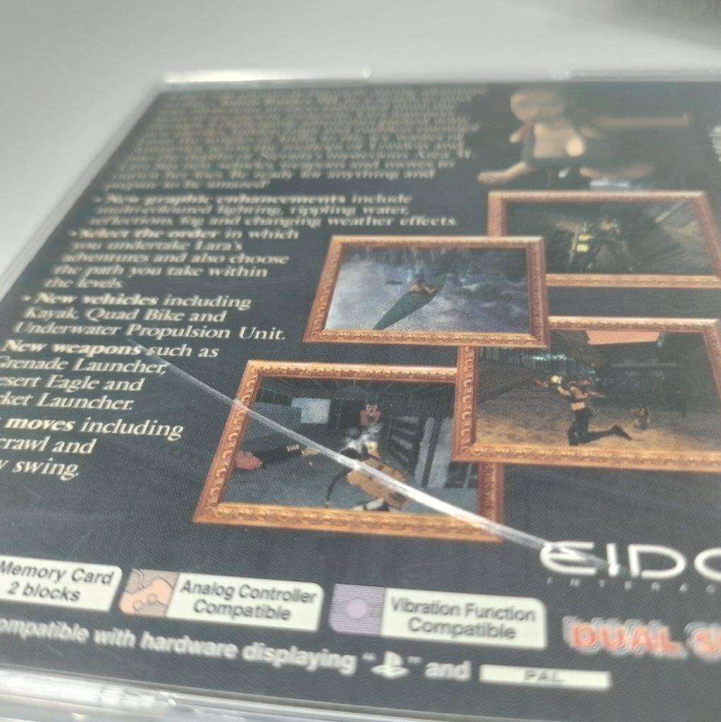 PS1 - Tomb Raider III Adventures of LAra Croft (Pal black disc)