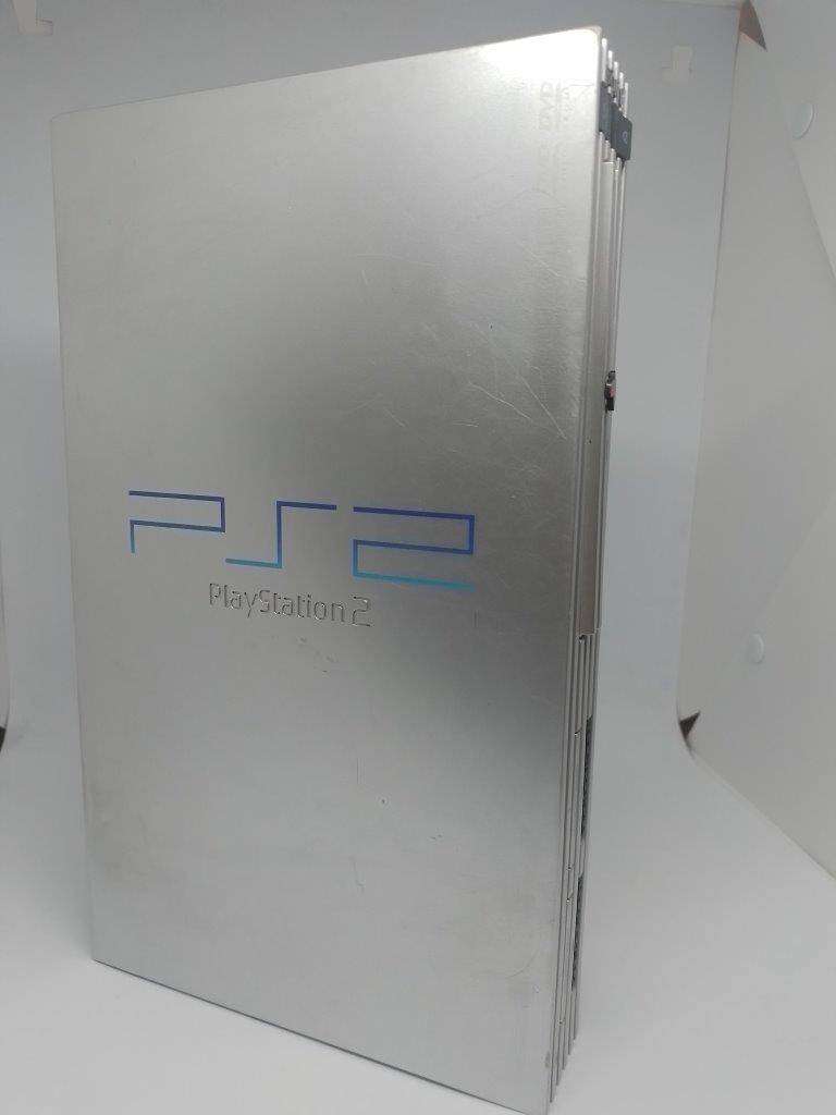 Playstation 2 - Silver Phat Console Only - Spares / Repairs See Description