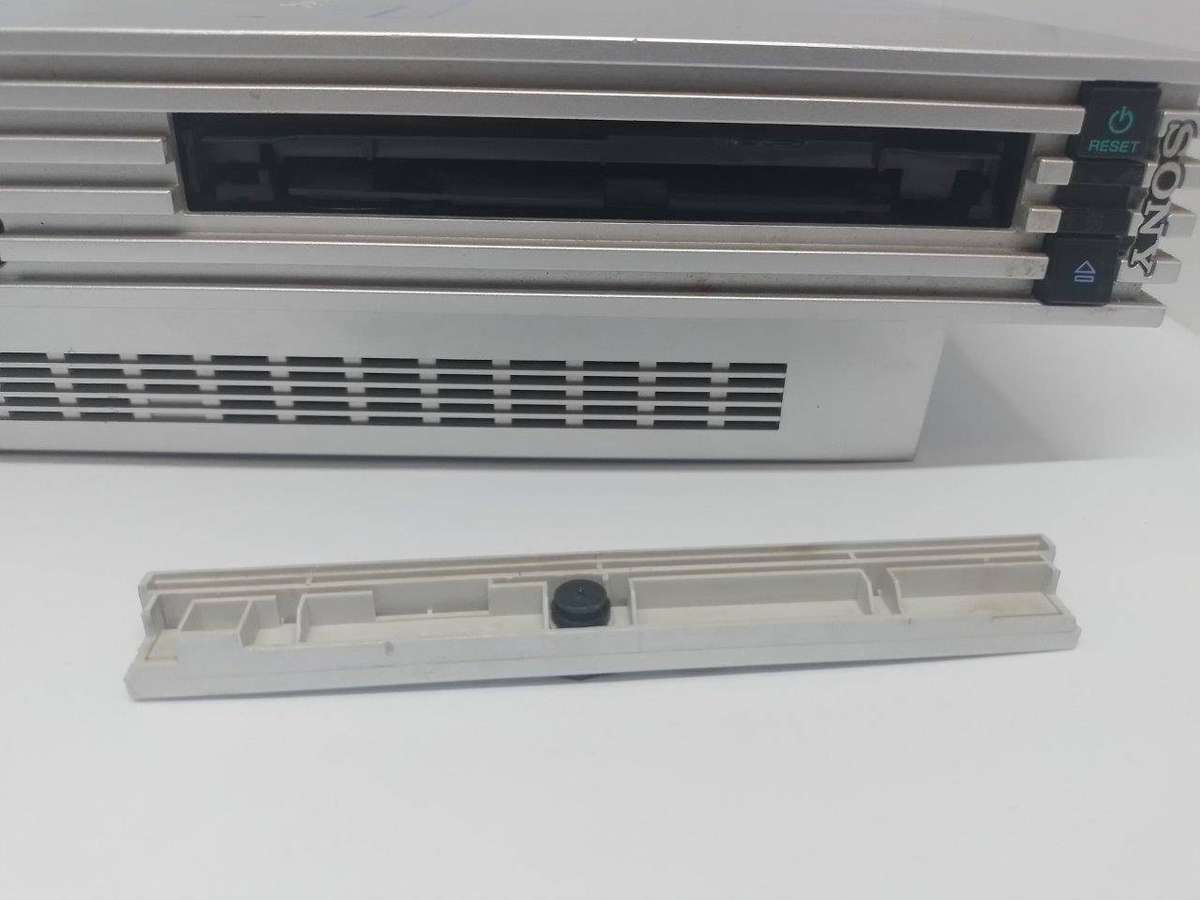 Playstation 2 - Silver Phat Console Only - Spares / Repairs See Description