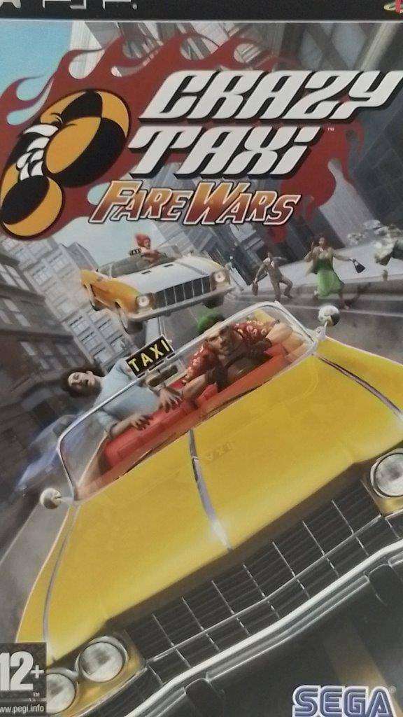 PSP - Crazy Taxi Fare Wars