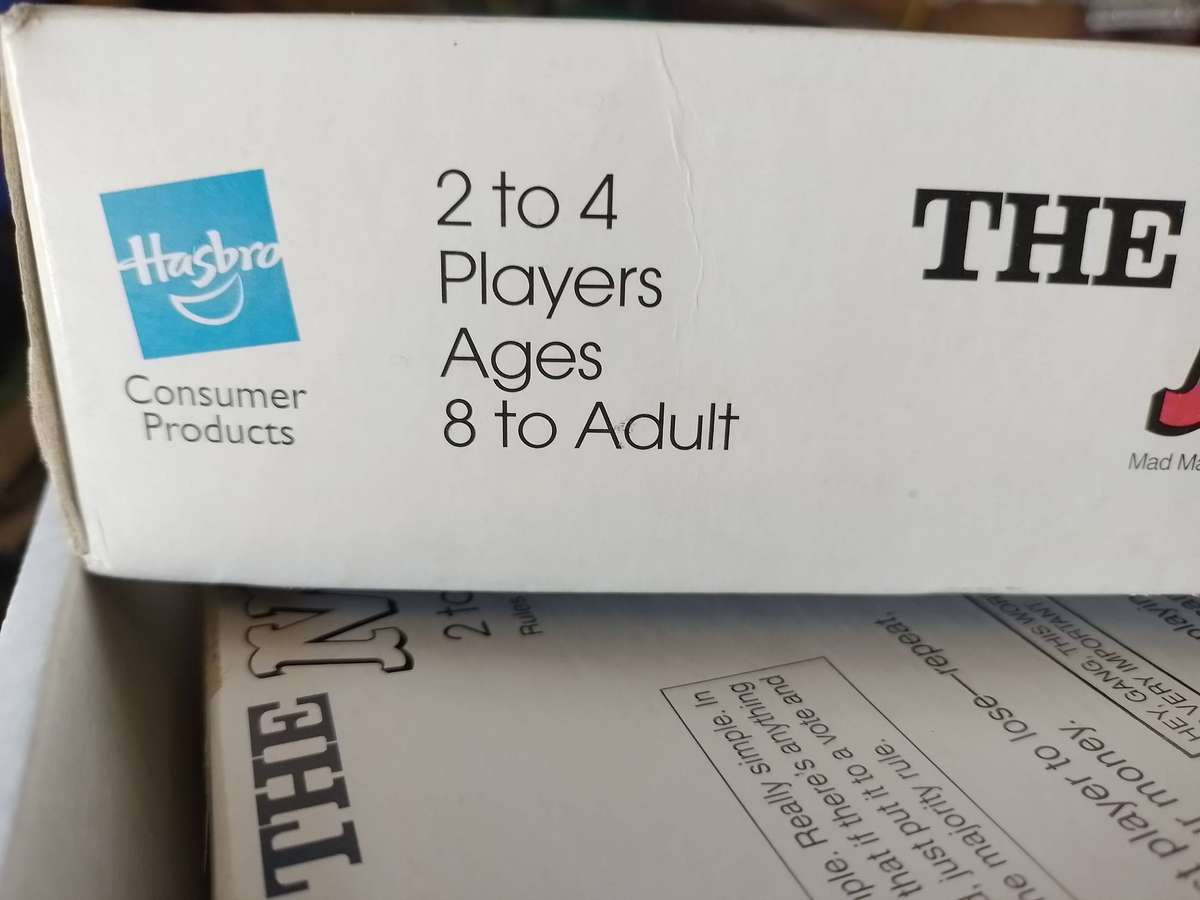 Mad Magzine Board Game 1979 Hasbro Parker Brothers Made In RSA