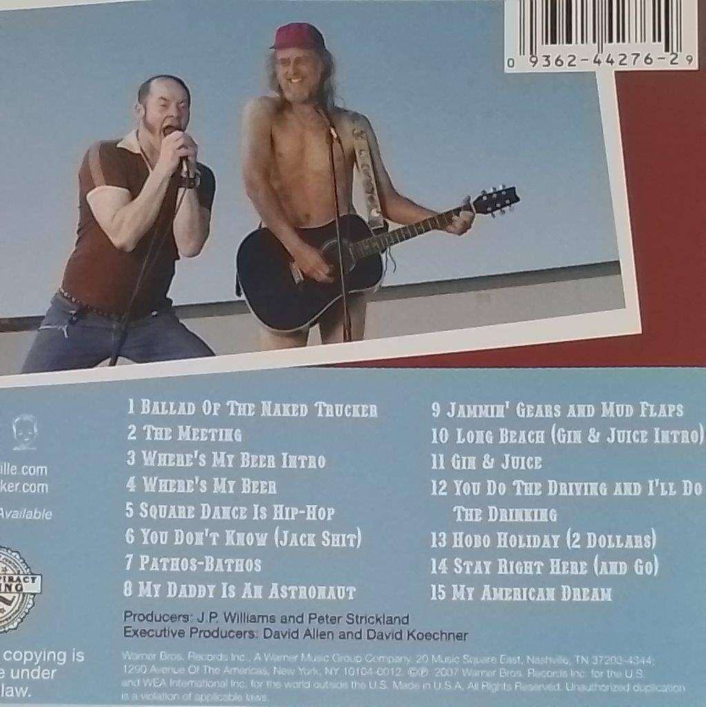 CD - The Naked Trucker & T-Bones - Live At The Troubadour