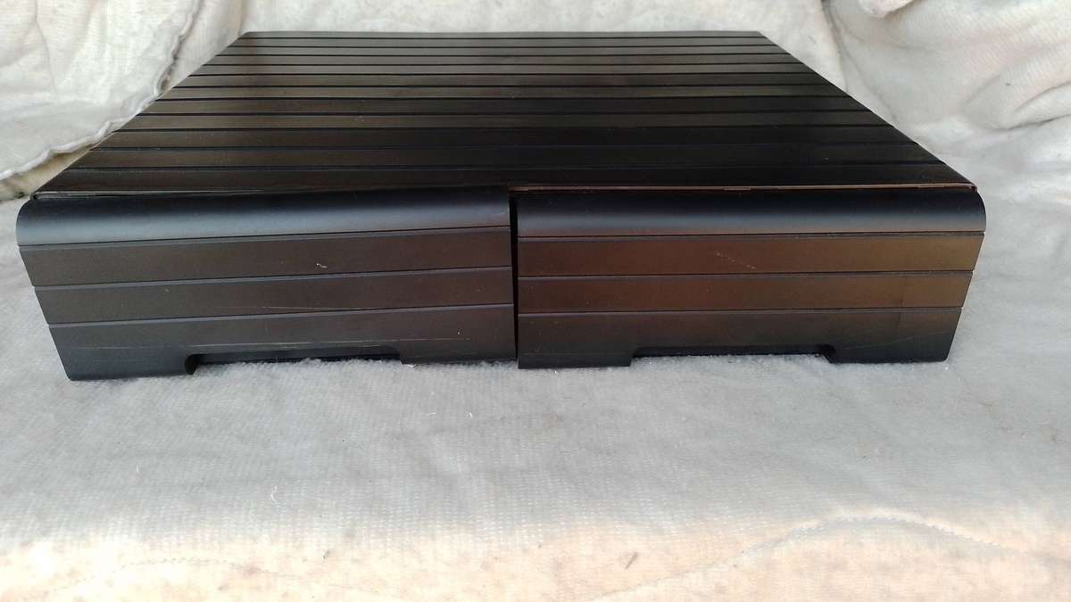Vintage Audio Cassette Storage unit made in Taiwan ROC Holds 66 Audio Cassette no2