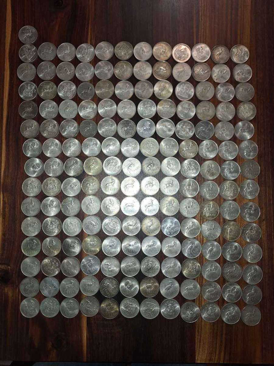 Silver R1 coins x 168