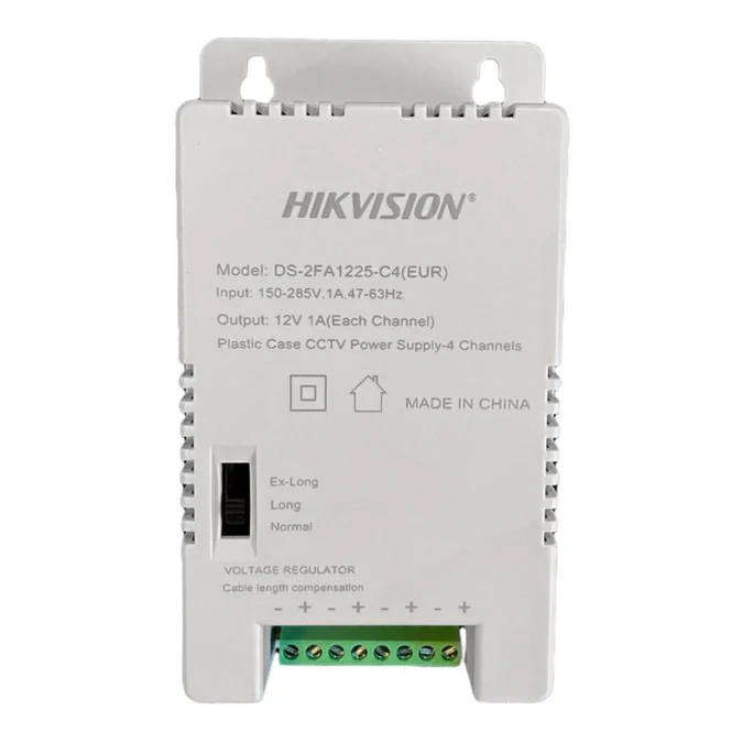 HIKVISION 4Ch DVR DS-7104Hghi + HIKVISION 4Ch POWER SUPPLY