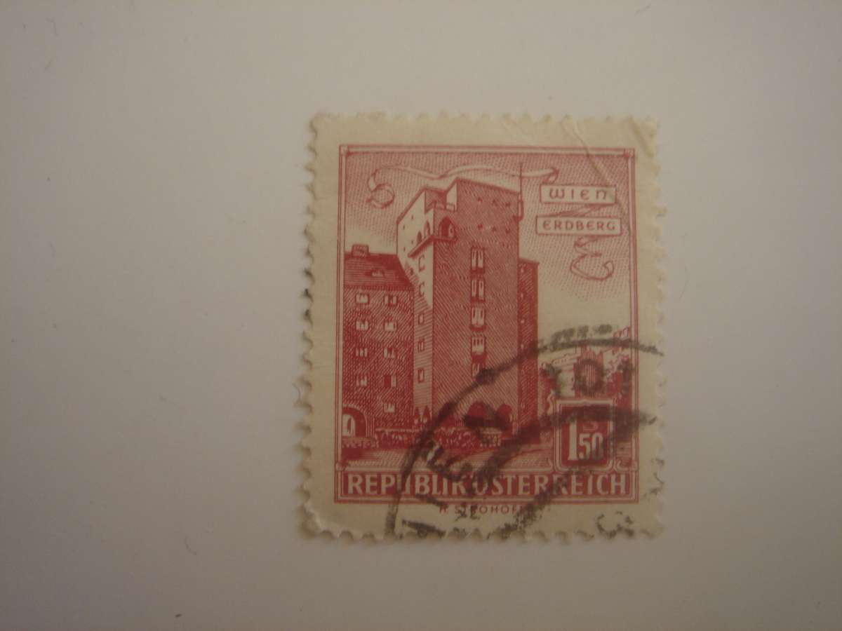 1957 Austria - Erdberg Vienna 1.50 S used, stamped