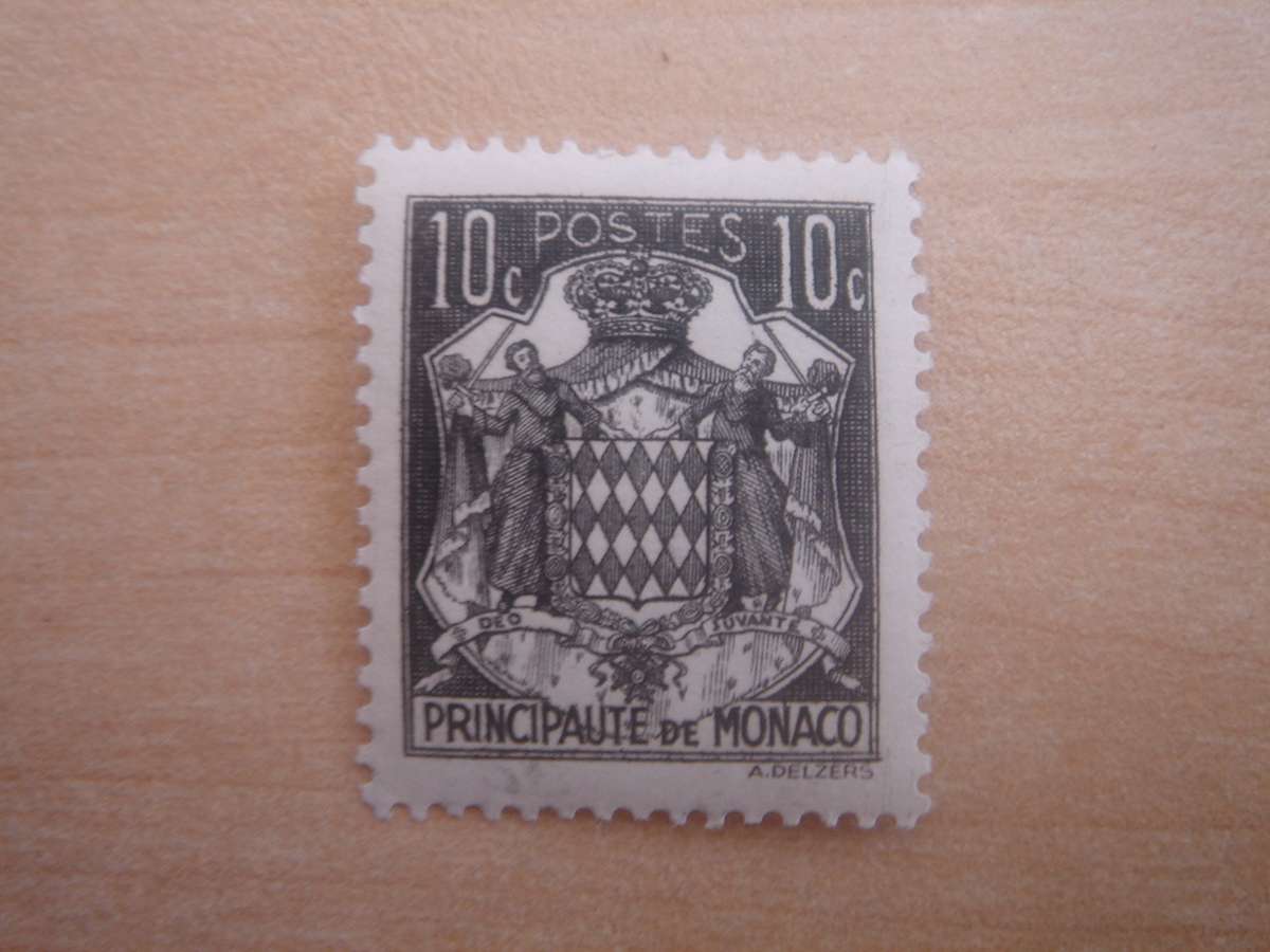 1941 Monaco - Coat of Arms 10c MNH