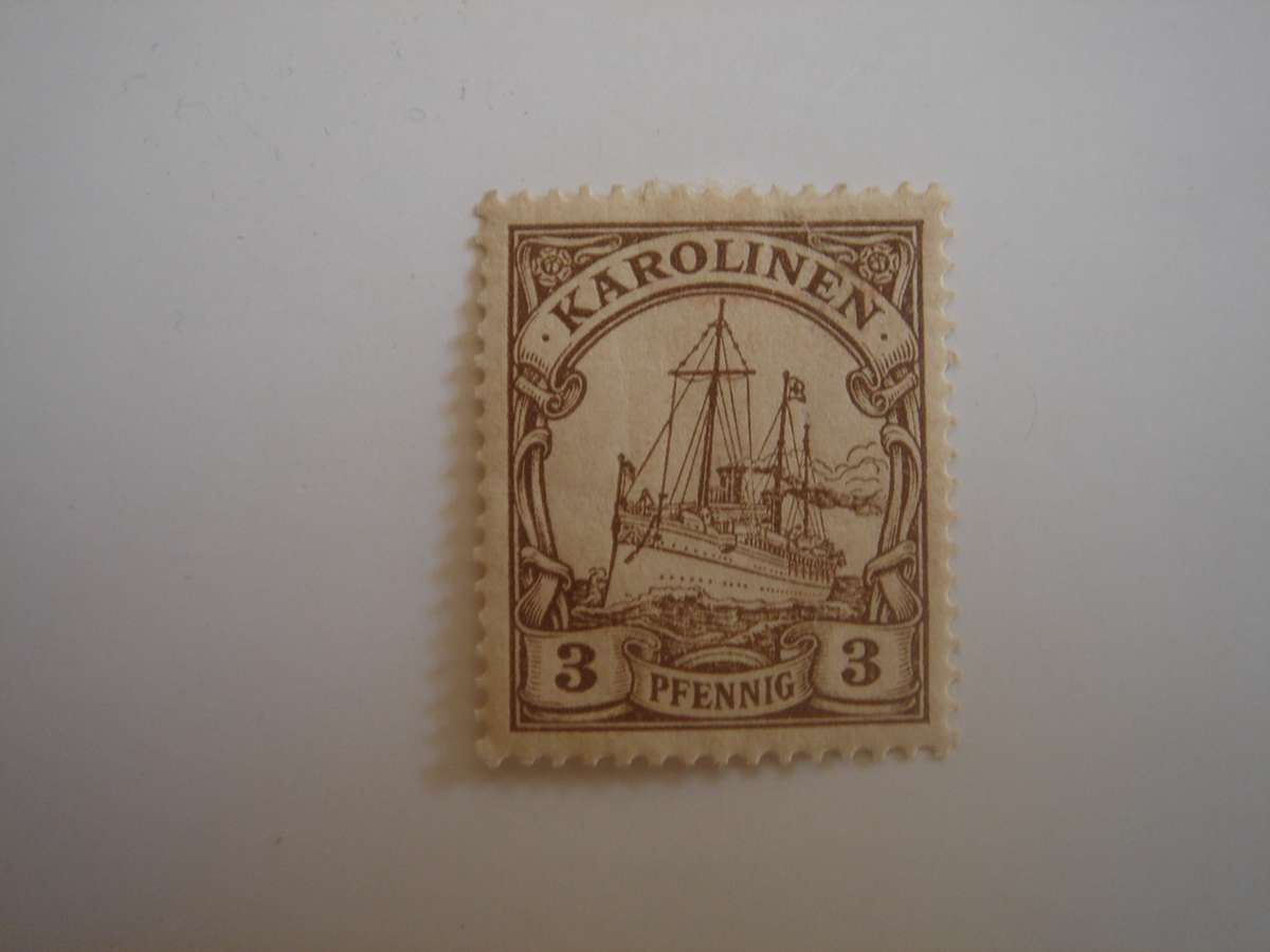 1900 Deutsche Kolonien - Karolinen MiNr 46 mint, hinged