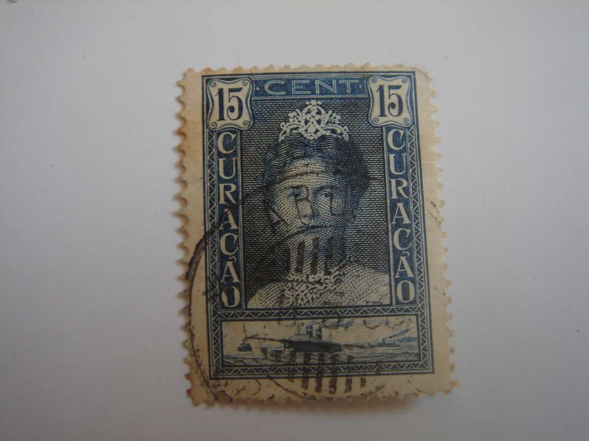 1928 Curacao - SG116 used, stamped