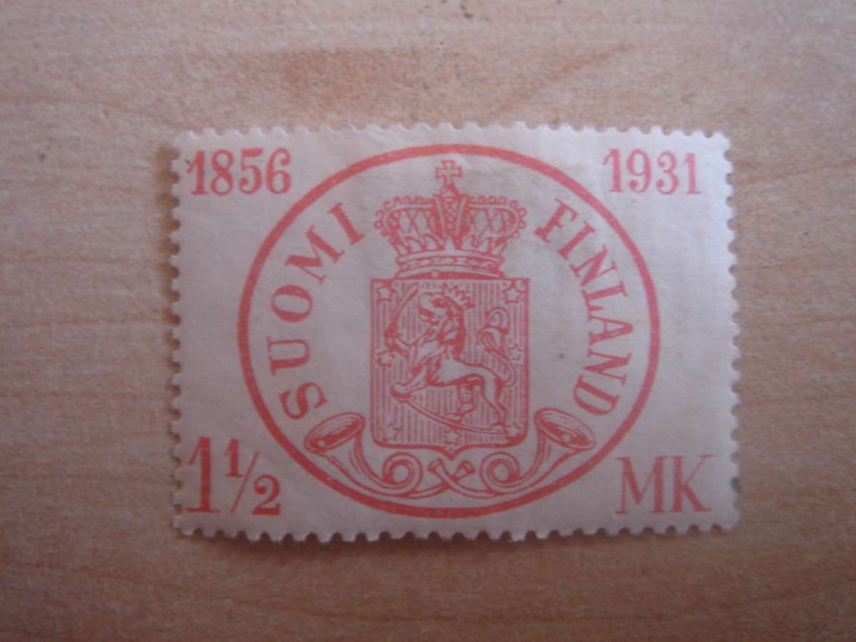 1931 Finland - 75th Stamps Anniversary SG287 mint, hinged