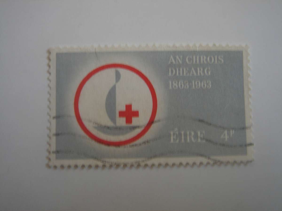 1963 Ireland - Red Cross SG197 - used, stamped