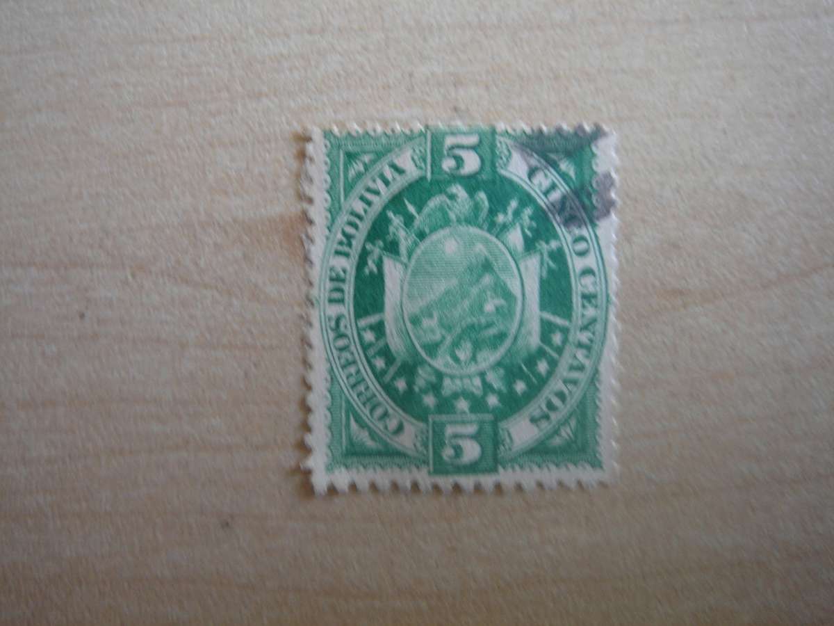 1894 Bolivia - SG65 used, stamped