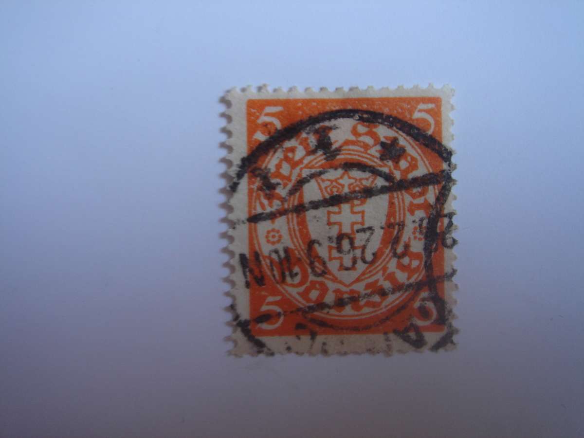 1924 Danzig MiNr 193 x b used, stamped