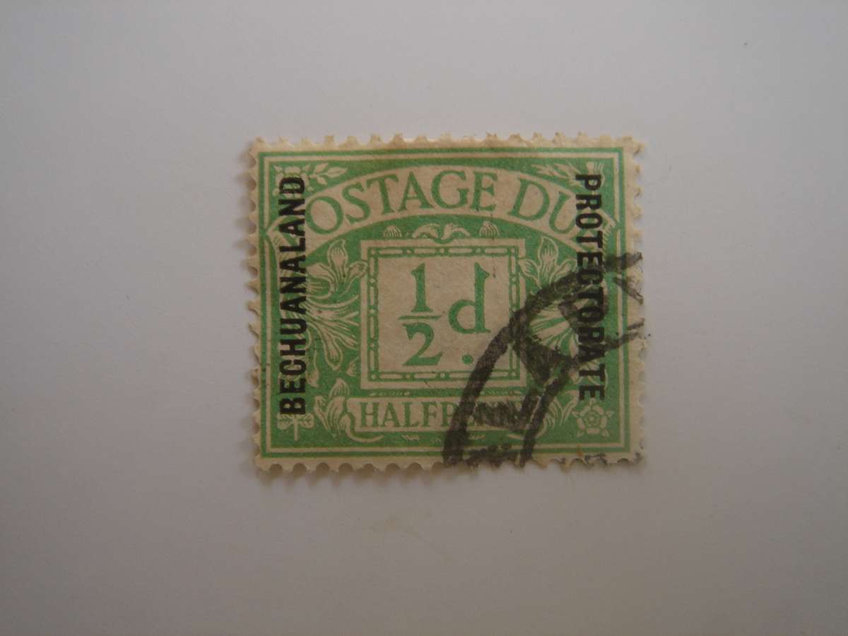 1926 Bechuanaland Protectorate - SG D 1 used, stamped