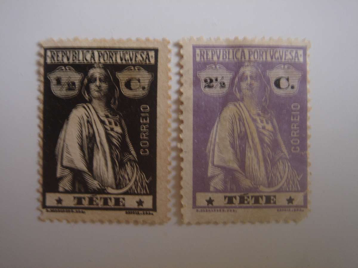 1914 Tete - Ceres SG26,30 used, hinged