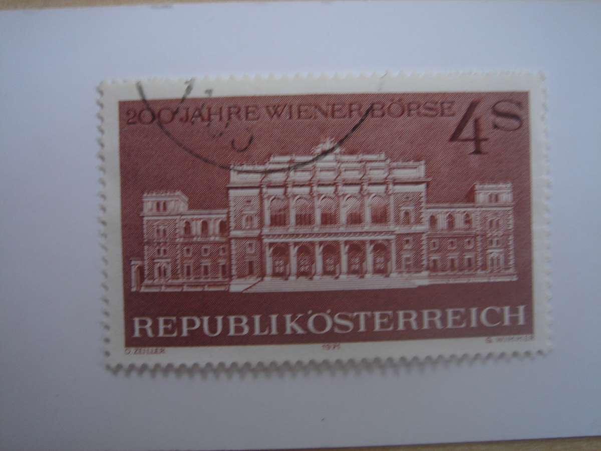 1971 Austria - Stock Exchange 4S - SG1617 used, stamped