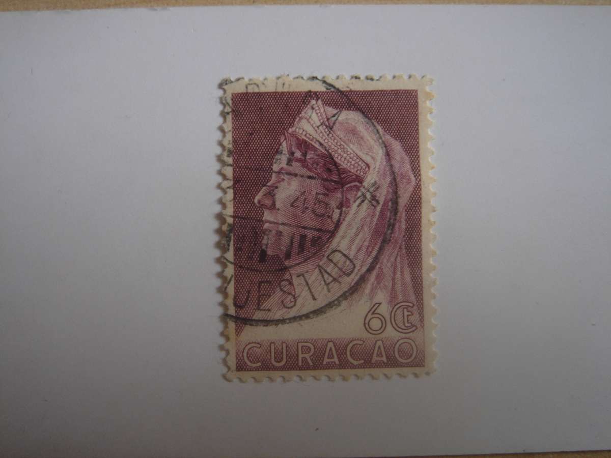 1936 Curacao - Queen Wilhelmina - SG160 used, stamped