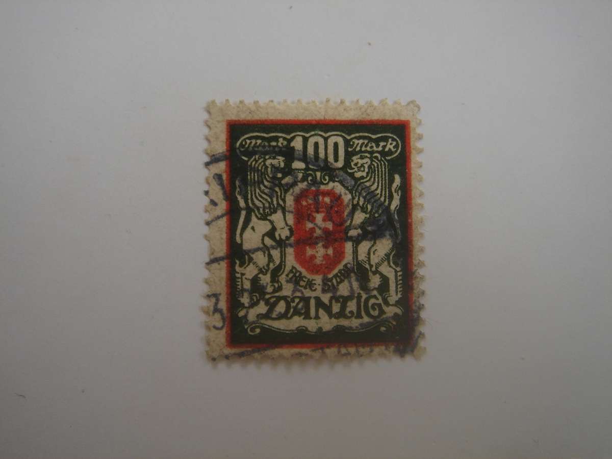 1922 Danzig MiNr 128 Y used, stamped