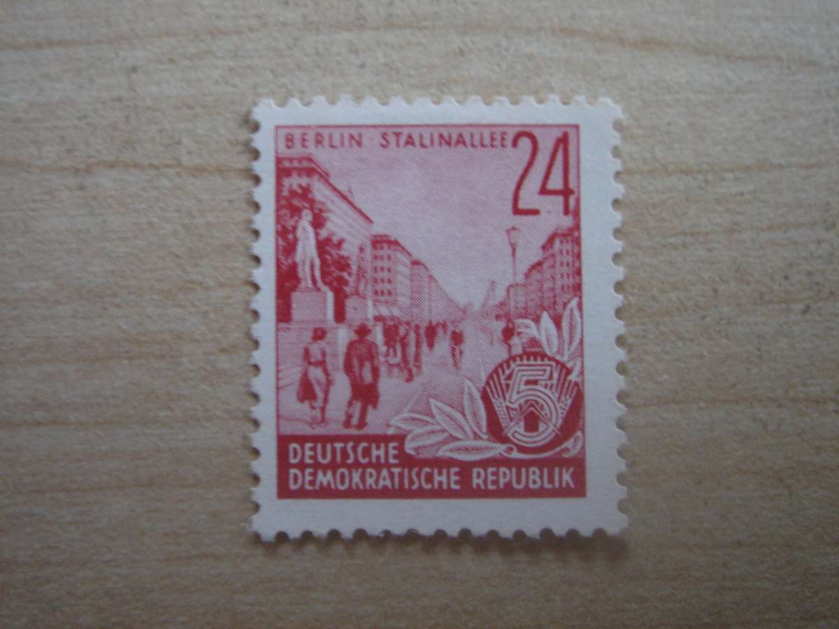 1953 DDR MiNr 371 X II fine mint, hinged