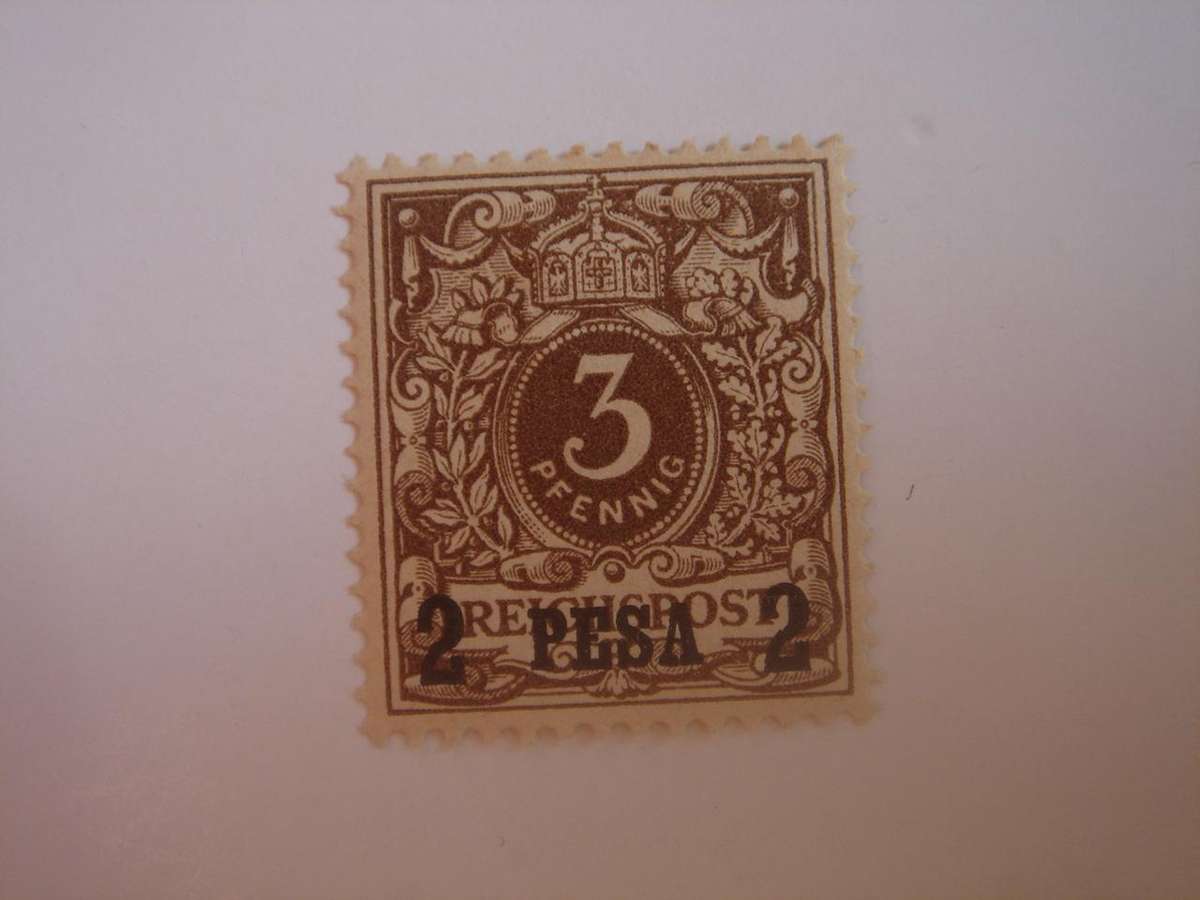 1893 Deutsche Kolonien - Deutsch-Ostafrika MiNr 1 mint, hinged