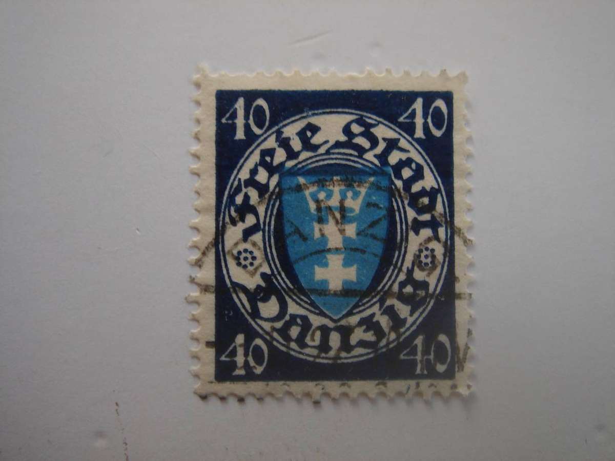 1924 Danzig MiNr 199 x a used, stamped