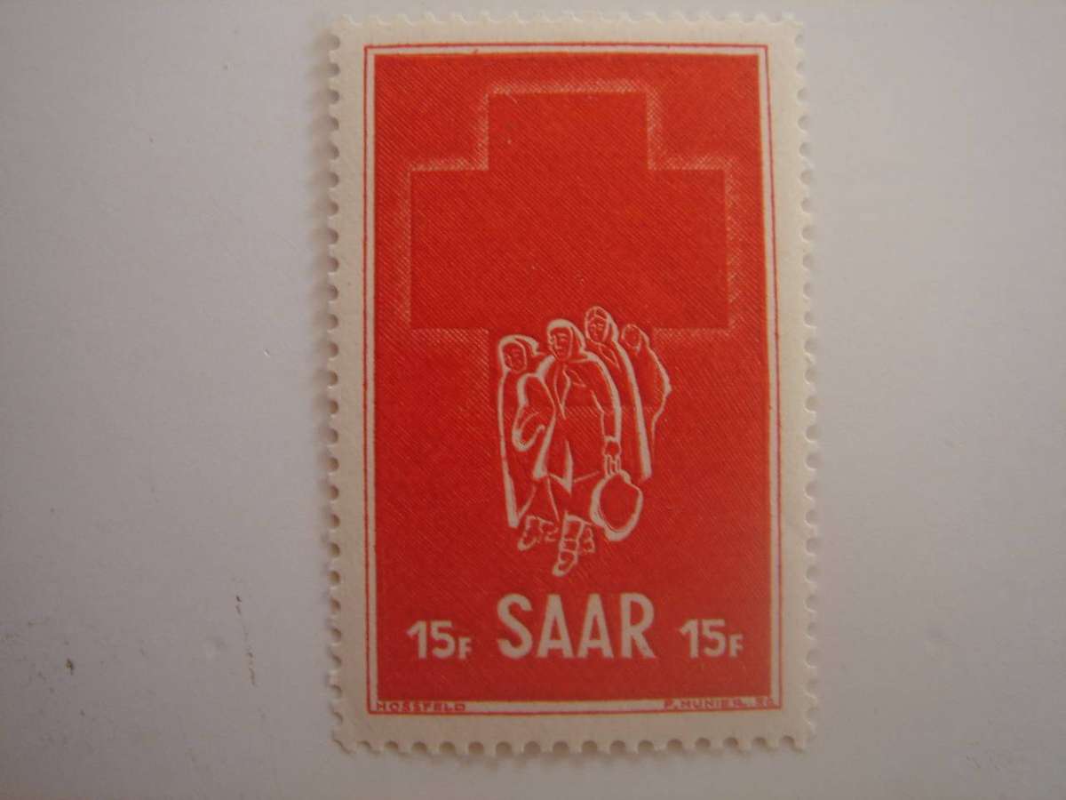 1952 Saarland MiNr 318 MNH