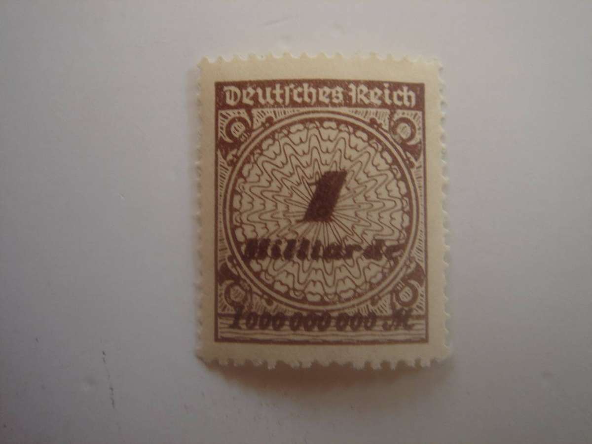 1923 Deutsches Reich MiNr 325 B P MNH