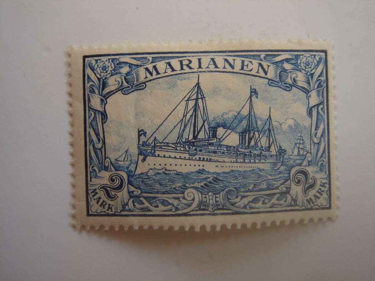 1901 Deutsche Kolonien - Marianen MiNr 17 MNH