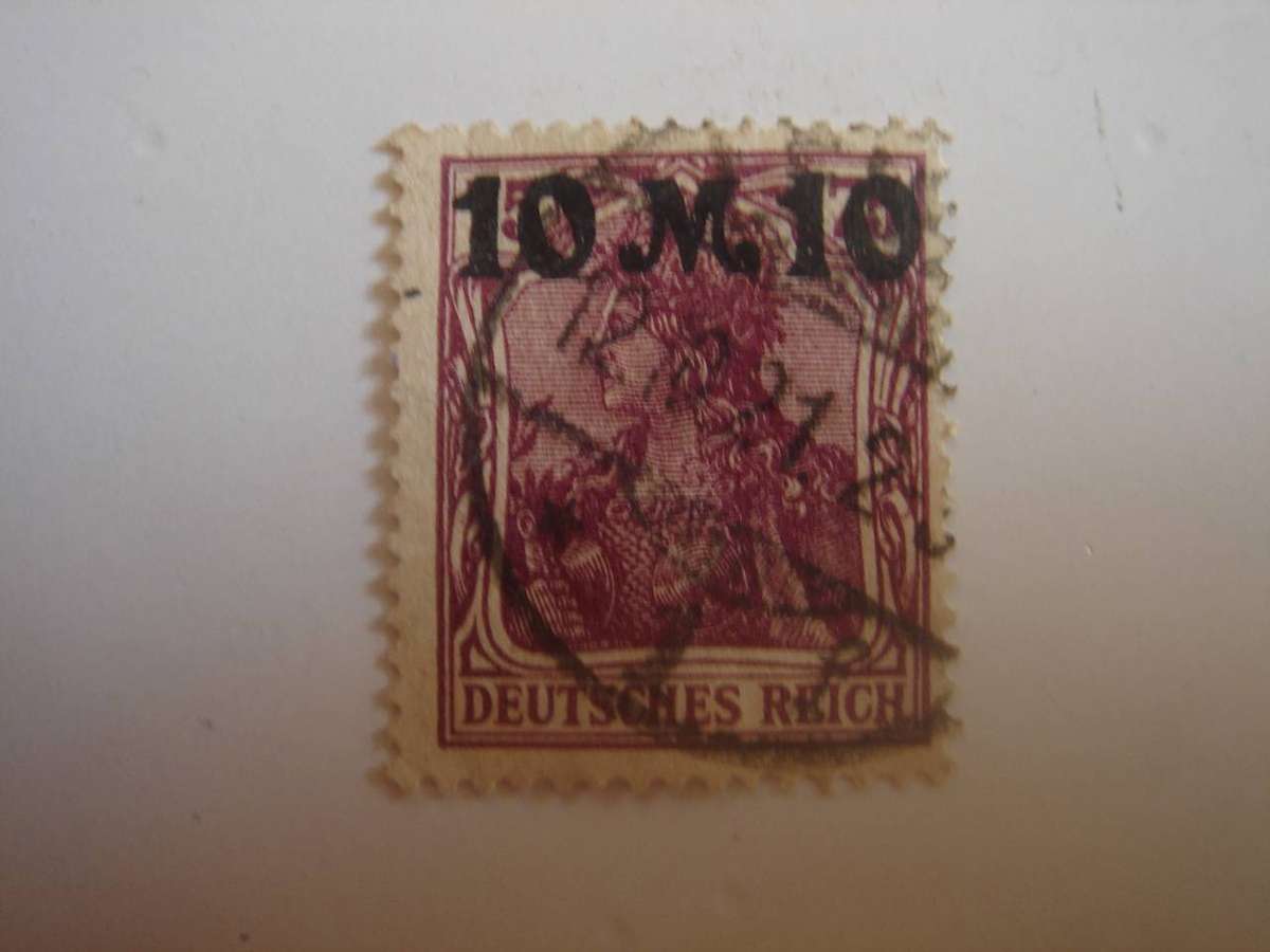 1921 Deutsches Reich - MiNr 157 I used, stamped