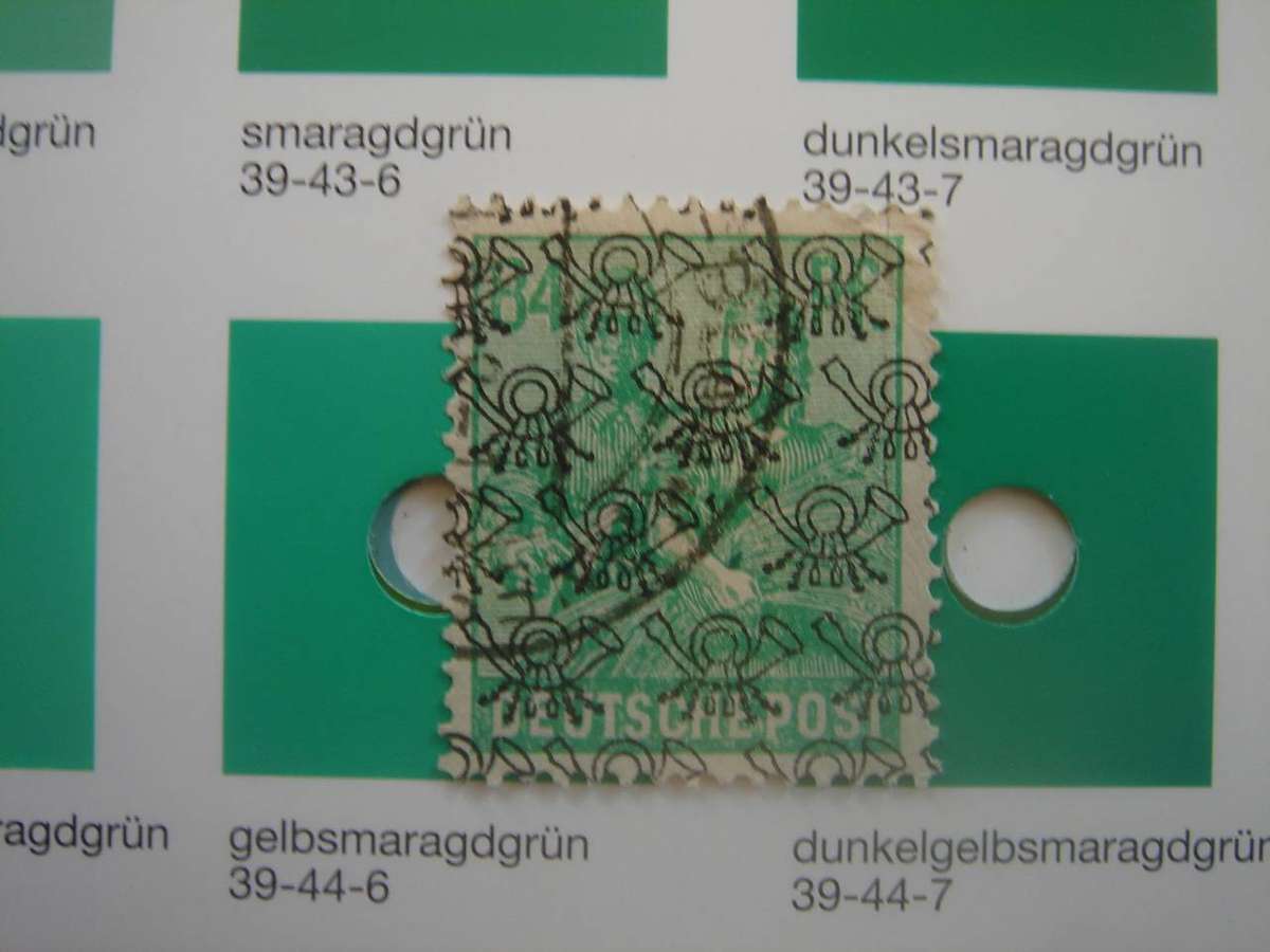 1948 Bi-Zone - Allied Occupation - MiNr 51 II d used, stamped