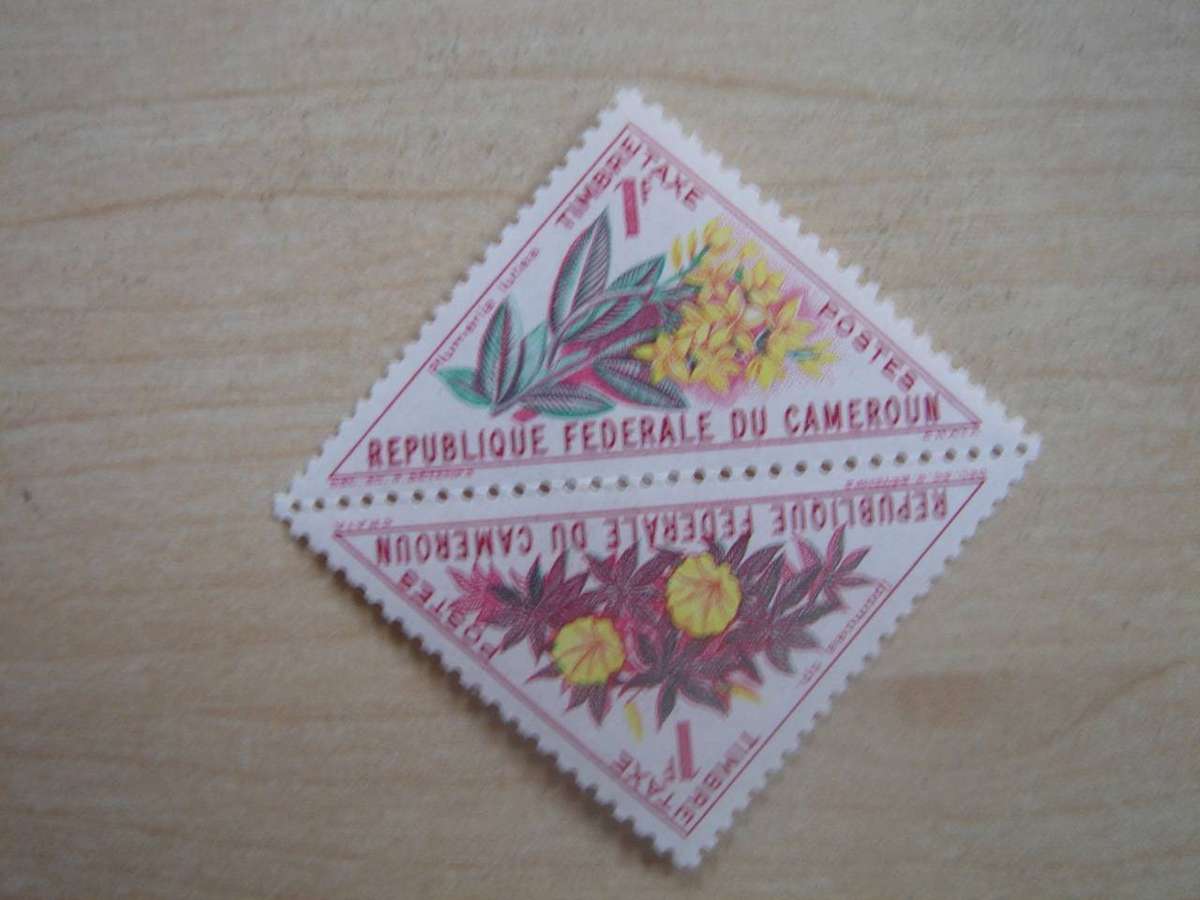 1963 Cameroun - Postage Due Stamps - SG D344-345 mint, hinged