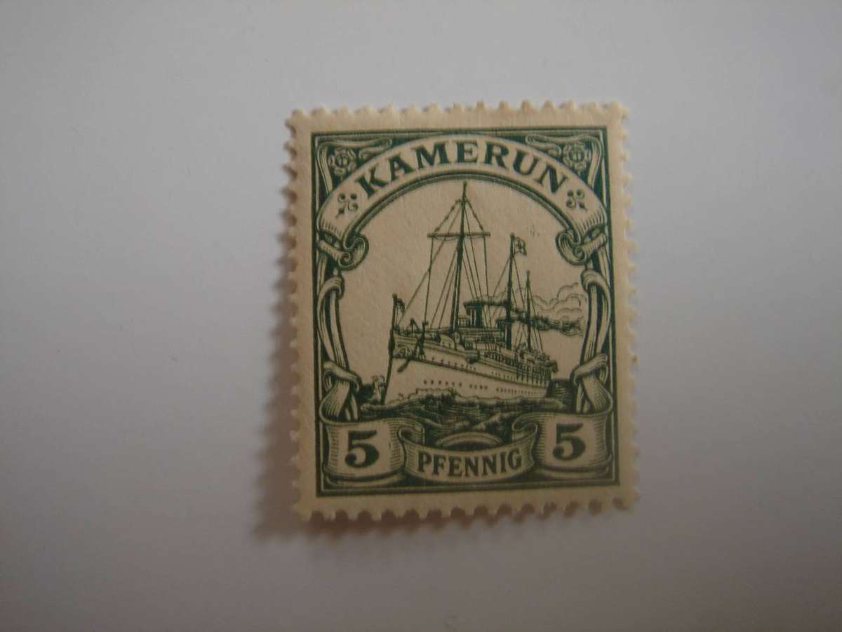 1905 Deutsche Kolonien - Kamerun MiNr 21 I mint, hinged