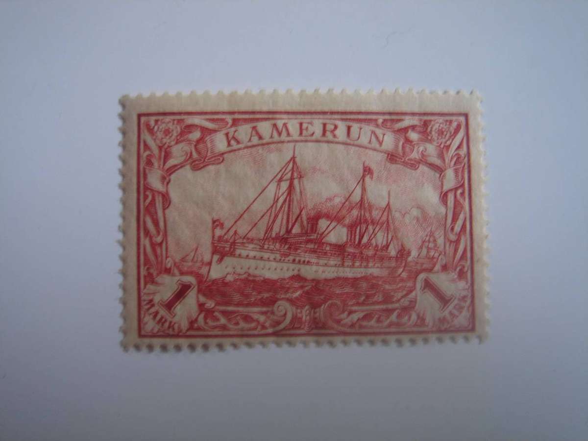 1915 Deutsche Kolonien - Kamerun MiNr 24 I A mint, hinged