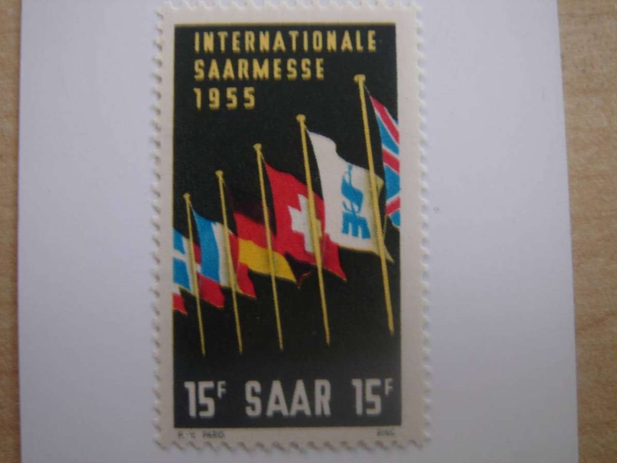 1955 Saarland MiNr 359 MNH