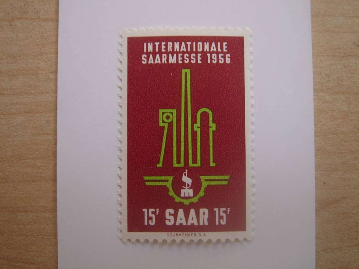 1956 Saarland MiNr 368 MNH
