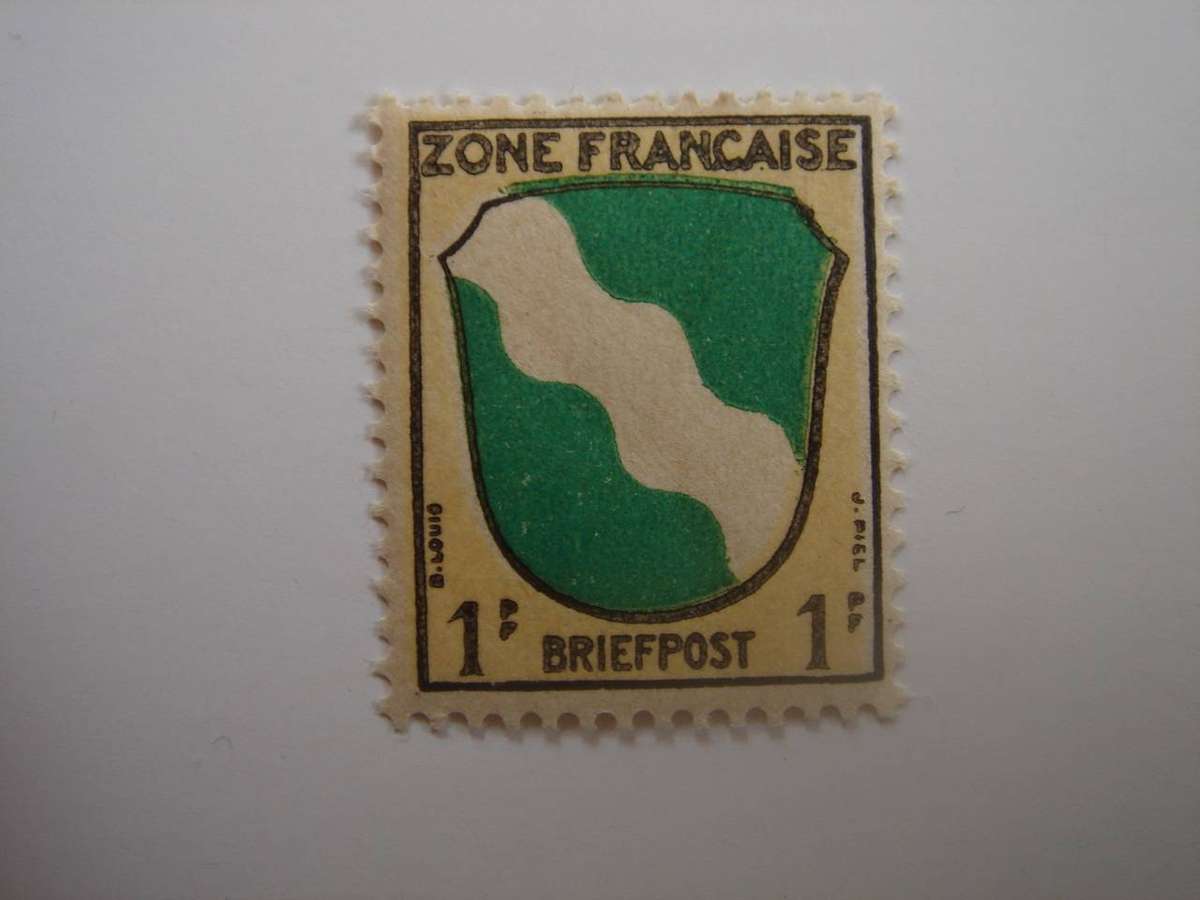 1946 French Occupation Zone - MiNr 1 a w mint, hinged