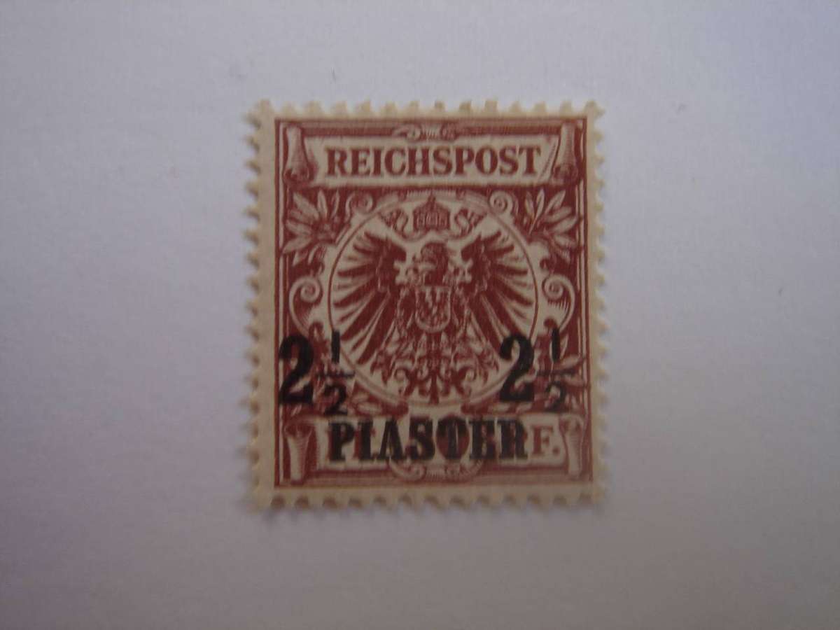 1889 Deutsche AuslPost Tuerkei - MiNr 10 d mint, hinged