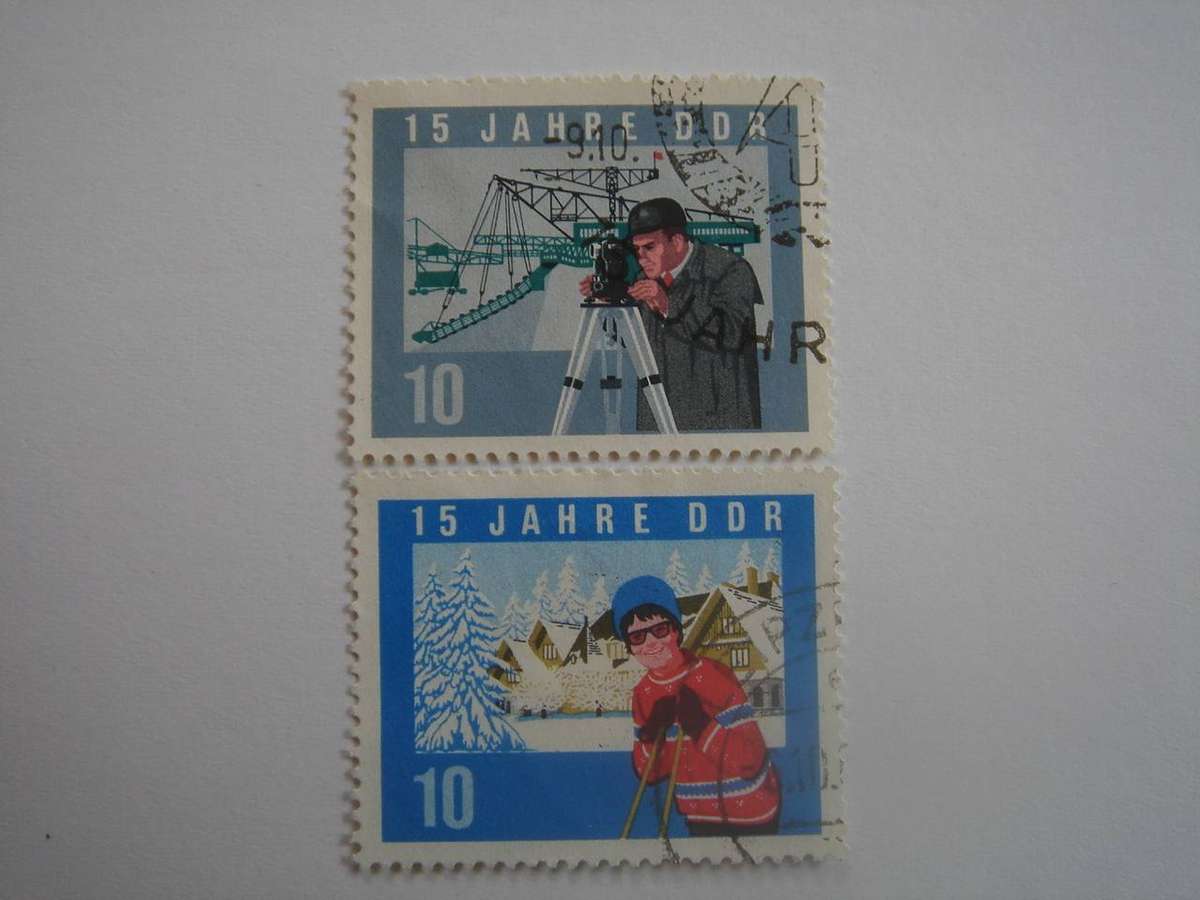 1964 DDR MiNr 1068-1069 A used, stamped