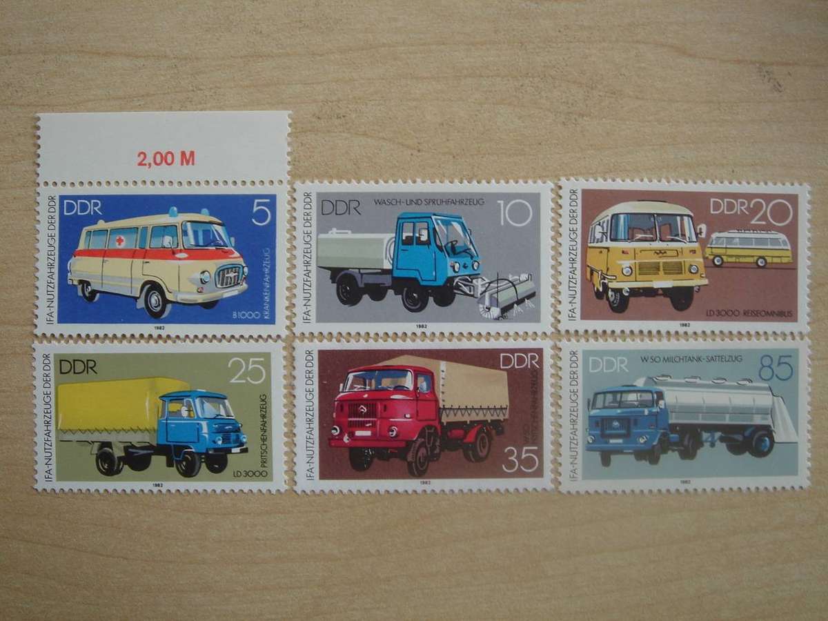 1982 DDR MiNr 2744-2749 MNH
